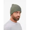 Шапка Catch Match без помпона, зеленая (полынь)
