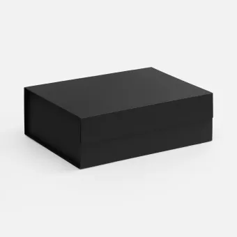 Коробка складная RealBig Fold, черная Коробка складная RealBig Fold, черная