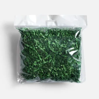 Бумажный наполнитель Chip, темно-зеленый