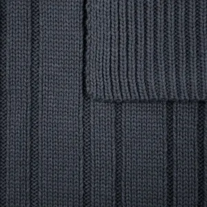 Шарф Knit Beat, серый (графит)