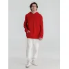Толстовка с капюшоном унисекс Hoodie, красная