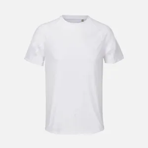 Футболка спортивная унисекс Vortex, белая