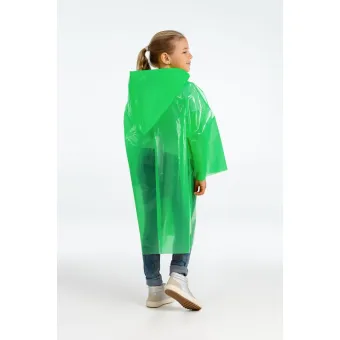Дождевик-плащ детский BrightWay Kids, зеленый