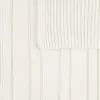 Шарф Knit Beat, белый (молочный)