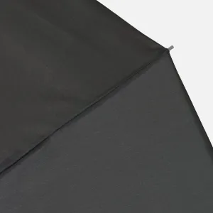 Зонт обратного сложения inLoop с ручкой-карабином, черный Зонт обратного сложения inLoop с ручкой-карабином, черный