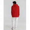 Толстовка с капюшоном унисекс Hoodie, красная