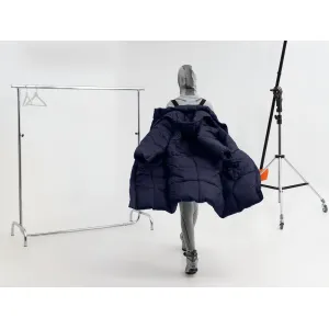 Пуховик унисекс Kapsula, черный Пуховик унисекс Kapsula, черный