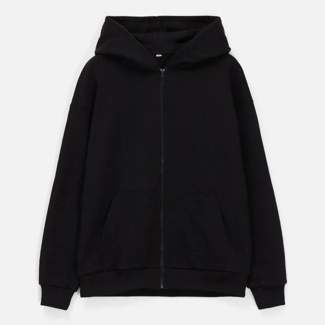 Толстовка унисекс оверсайз Sartoro, черная