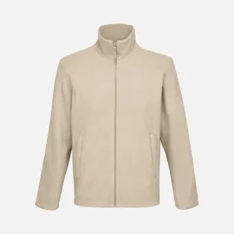 Куртка флисовая унисекс Nitro, серо-бежевая Куртка флисовая унисекс Nitro, серо-бежевая