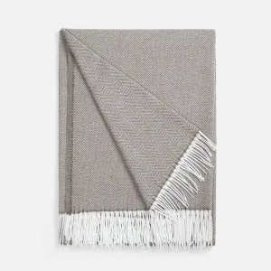 Плед «Гирвас», темно-бежевый