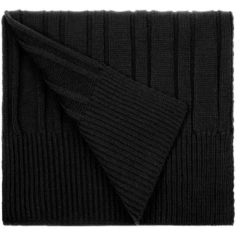Шарф Knit Beat, черный