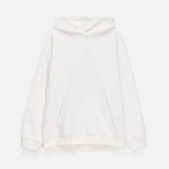 Худи унисекс оверсайз Songo, молочно-белое Худи унисекс оверсайз Songo, молочно-белое