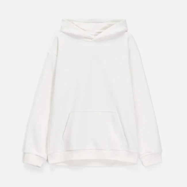 Худи унисекс оверсайз Songo, молочно-белое