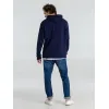 Толстовка с капюшоном унисекс Hoodie, темно-синяя