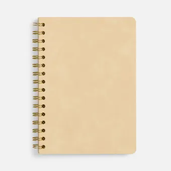 Ежедневник Spiral, недатированный, бежевый Ежедневник Spiral, недатированный, бежевый