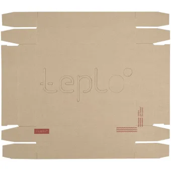 Коробка Teplo, малая, крафт