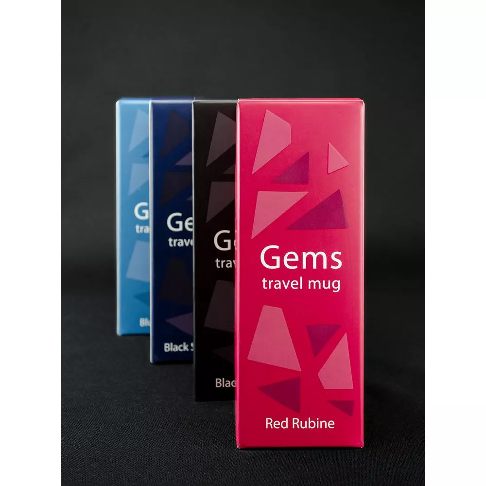 Термостакан Gems Red Rubine, красный рубин