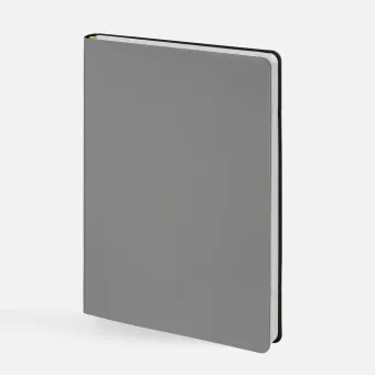 Ежедневник Flex Shall New, недатированный, темно-серый