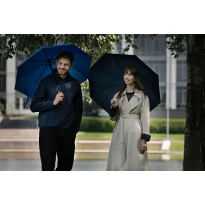 Зонт складной Monsoon, темно-синий Зонт складной Monsoon, темно-синий