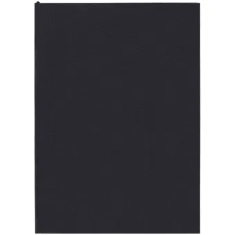 Ежедневник Flat, недатированный, черный