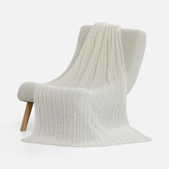 Плед Eloisa, молочный