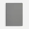 Ежедневник Flex Shall New, недатированный, темно-серый
