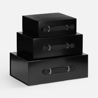 Коробка складная Holdfold, S, черная Коробка складная Holdfold, S, черная