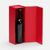 Коробка складная под бутылку Color Jacket Fold, красная