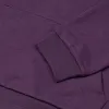 Толстовка с капюшоном унисекс Hoodie, фиолетовый меланж