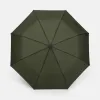 Зонт складной Cloudex, зеленый (хаки)