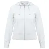 Толстовка женская Hooded Full Zip белая