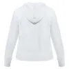 Толстовка женская Hooded Full Zip белая