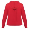 Толстовка женская Hooded Full Zip красная
