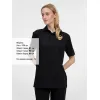 Рубашка поло унисекс Senti, черная