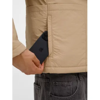 Куртка унисекс Veter, бежевая Куртка унисекс Veter, бежевая