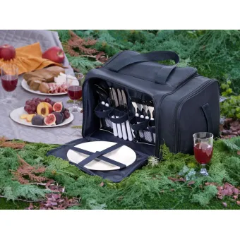 Набор для пикника Campello на 4 персоны, темно-синий