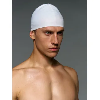 Шапочка для плавания Aquasana, белая