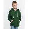 Толстовка с капюшоном детская Kirenga Kids, темно-зеленая
