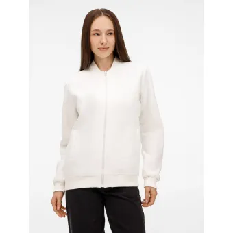 Бомбер унисекс Estado, молочно-белый