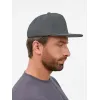Бейсболка Epicore с прямым козырьком, серая