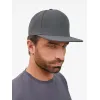 Бейсболка Epicore с прямым козырьком, серая