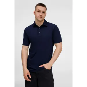 Рубашка поло унисекс Senti, темно-синяя