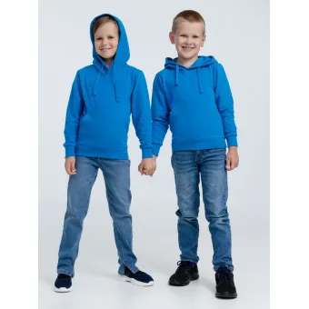 Худи детское Kirenga Kids 2.0, бирюзовое Худи детское Kirenga Kids 2.0, бирюзовое