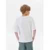 Футболка детская оверсайз Teezer, белая