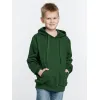 Худи детское Kirenga Kids 2.0, темно-зеленое