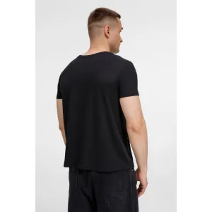 Футболка унисекс Senti, черная Футболка унисекс Senti, черная