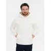 Худи оверсайз унисекс Snuggie, молочно-белое