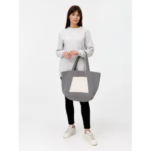 Шопер Shophop, серый с неокрашенным