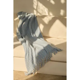 Плед Laforet, голубой Плед Laforet, голубой