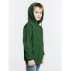 Худи детское Kirenga Kids 2.0, темно-зеленое